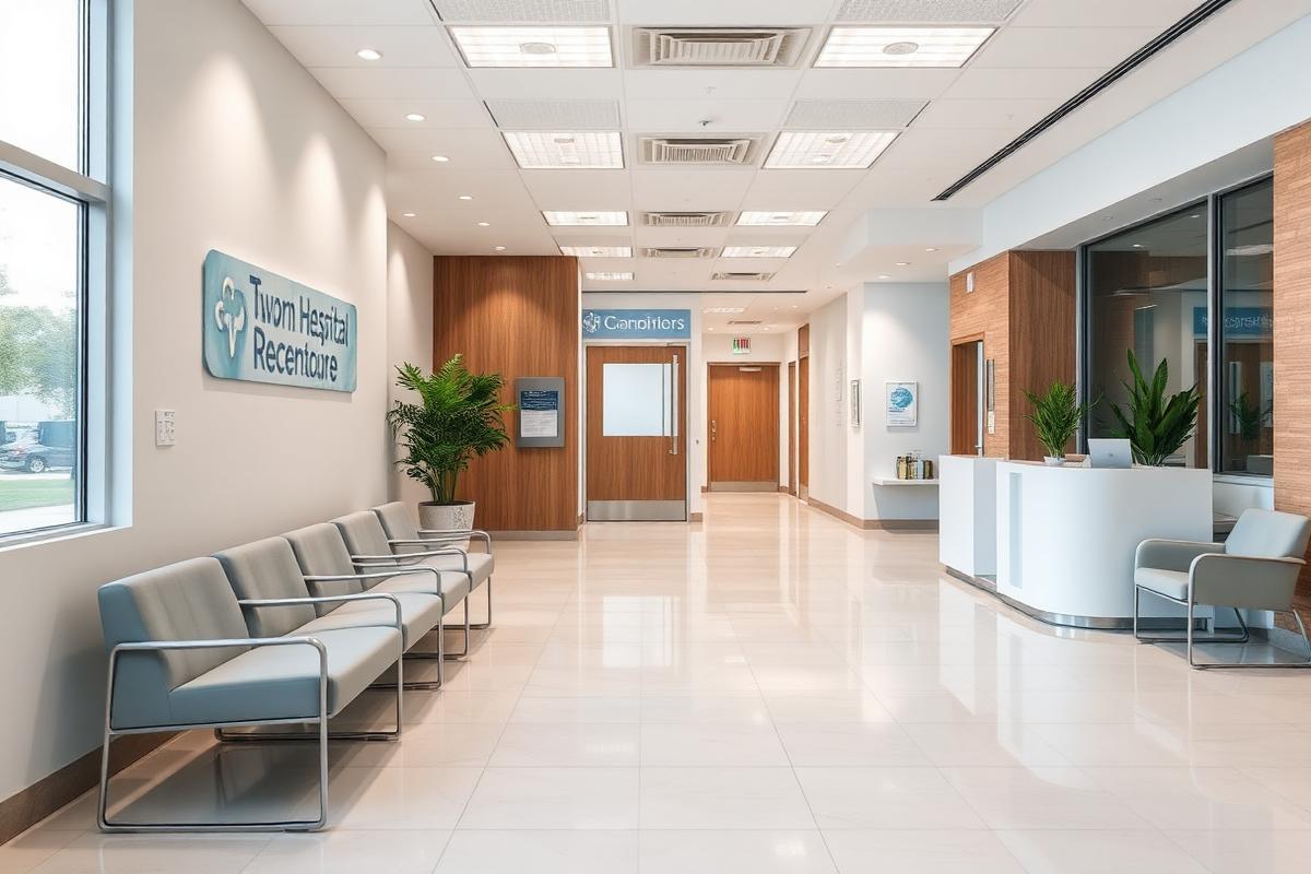 Profesionales médicos en consulta - ambiente clínico moderno con tecnología médica